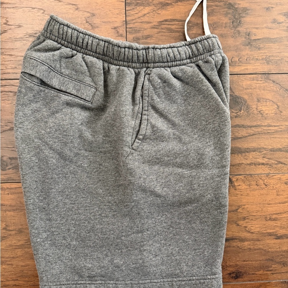 Nike Kids Charcoal Gray Shorts - Picture 2 of 3